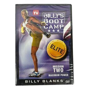 Billys Boot Camp Elite Mission Two Maximum Power DVD Workout By Billy Blanks